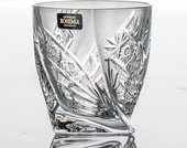 Стаканы для виски "Квадро" (Комета) 340мл, 6шт Crystalite Bohemia 2K936/0/35003/340-6