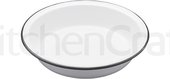 Форма круглая Kitchen Craft Living Nostalgia Enamel 18см LNENRDPIE18