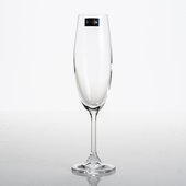 Фужеры для шампанского Клара 220мл, 6 шт Crystalite Bohemia 4S415/220