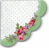 Салфетки Мария Адель, круглые d32см, 12шт Paw SDR973000