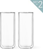 Термобокал Viva Scandinavia Classic, 0.33л, 2шт, прозрачный V37000
