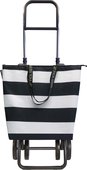 Сумка-тележка хозяйственная на колёсах Rolser LOGIC DOS+2 MINI BAG MNB018blanco/negro