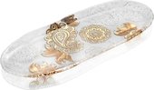 Блюдо IVV Pashmina Gold овальное 43x17см 8157.2