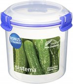 Контейнер для продуктов Sistema Klip IT, 700мл, круглый 1370