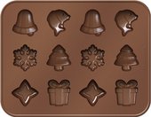 Формочки для шоколада, рождественские темы Tescoma DELICIA Choco 629372