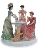 Статуэтка English Ladies Чаепитие 27.5см, фарфор ELGELS05601