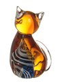 Фигурка стеклянная Top Art Studio Цветной котёнок, 5.5x10.5см ZB3341-AG