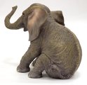 Статуэтка Widdop Bingham Слонёнок сидящий, 10.6см, полистоун WS0836-TA
