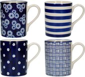 Набор кружек Kitchen Craft London Pottery 450мл, 4шт JY18LT16