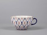 Чашка с блюдцем ИФЗ Тюльпан, Сетка 1950, 250мл, фарфор 81.30860.00.1