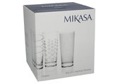 Стакан KitchenCraft Mikasa 550мл, набор 4шт, хрустальное стекло 5159317