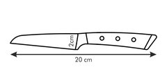 Нож для нарезки Tescoma Azza, 9см 884508.00