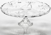 Тарелка для торта на ножке "Пинвил" 31см Crystalite Bohemia 69003/0/99030/310