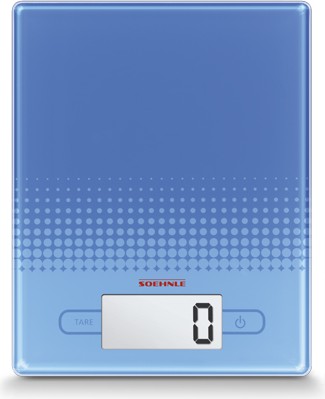 Весы кухонные электронные Soehnle City Blue синие 5кг/1гр 66191