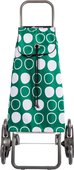 Сумка-тележка Rolser Symbol, зелёная, 6 колёс, шагающая, складная IMX088Verde
