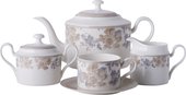 Чайный сервиз Top Art Studio Жардан Беж, 15 предметов YF2074-TA