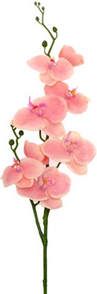 Цветок искусственный Top Art Studio Фаленопсис розовый 75см E024H-6