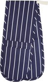 Прихватка двойная KitchenCraft Blue Butcher'S Stripe KCBSDBOGBLU