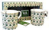 Набор кружек Маргаритка кремовая, Вильям Моррис, 2шт Creative Tops 72052603/JL