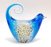 Фигурка Top Art Studio Птичка 15см, стекло ZB2283-TA