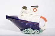 Чайник коллекционный "Круизный лайнер" (Cruise Ship Teapot) The Teapottery 4416