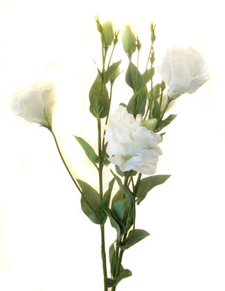 Цветок искусственный Top Art Studio Лизиантус белый 78см HAF0347-TA