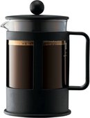 Кофейник с прессом чёрный 0.5л Bodum Kenya 1784-01