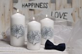 Свеча декоративная Bartek Candles Счастье колонна 70х150 5901685040402