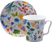 Бокал с блюдцем ИФЗ Ленинградский, Primavera, 360мл, фарфор 81.34502.00.1