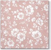 Салфетки для декупажа Орнамент кусты, роза 33x33, 3-сл, 20шт Paw TL677004