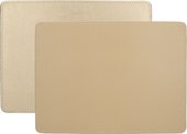 Подставки под тарелки на стол KitchenCraft 29х21см, 4шт, Золото C000266