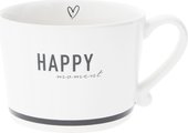 Кружка Bastion Collections White Happy Black RJ/CUP 018 BL