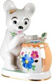Статуэтка Дулёвский фарфор Лакомка белый 036412