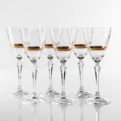 Бокалы для вина Crystalite Bohemia Элизабет, 6шт, 250мл 40760/250/Q9218