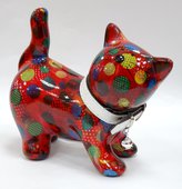 Копилка Кошка KITTY красная в горох Pomme-Pidou 148-00021/2