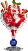 Креманка для мороженого Bloomix Sundae Марк E-001-450-K/1