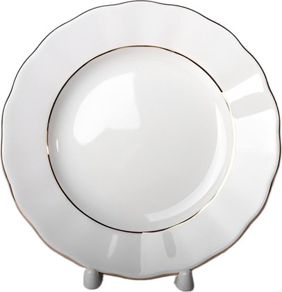 Тарелка десертная ИФЗ Тюльпан Белоснежка, 180мм, фарфор 80.06241.00.1