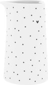 Молочник Bastion Collections White Dots Нeart малый LI/JUG SM 001 BL Dots
