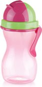 Детская бутылочка с трубочкой Tescoma Bambini, розовый/зелёный, 300мл 668172.53