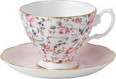 Кофейная пара Royal Albert Роза Конфетти, 90мл ROSCON26136