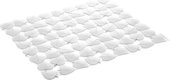 Коврик для раковины Tescoma Clean Kit, 32x28см, листочки, белый 900637.11