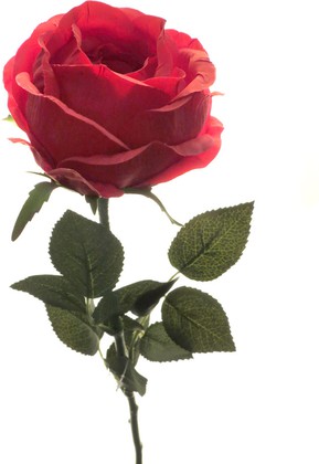 Цветок искусственный Atelier de Fleur Роза Престиж шиповник красная 68см WAF1152-TA