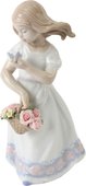 Статуэтка Девочка с бабочкой, 18см Widdop Bingham 60363