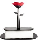 Подставка для салфеток чёрная Vigar Rose 5329