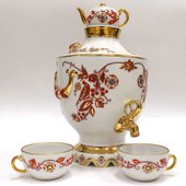 Набор для вина Русские мотивы, ИФЗ Весёлый самоварчик, 3пр 81.10362.00.1