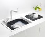 Ёмкость для мытья посуды Brabantia Sink Side, тёмно-серый 302664