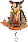 Настенные часы "Маятник-подковка" (Horse Shoe Pendulum), 19.5см Enesco C138