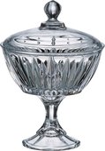 Салатник на ножке с крышкой Нова-Венус 24см Crystalite Bohemia 5K934/1/99U88/240