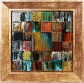 Картина стеклянная Мозаика 30x30см Top Art Studio LG1235-TA