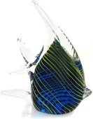Фигурка стеклянная Top Art Studio Полосатая скалярия, 12x13см ZB2847-AG